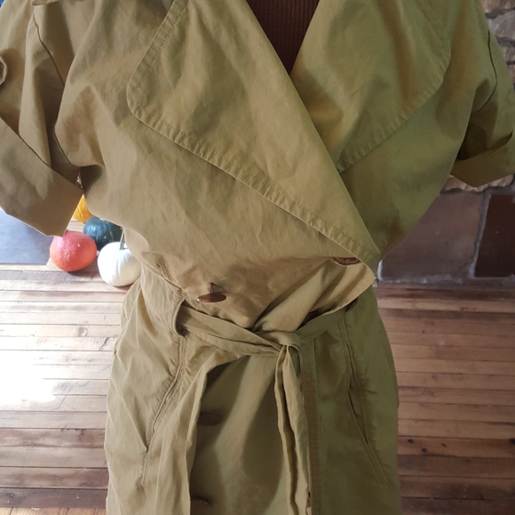 Cabi trench coat style shirt dress - Picture 3 of 4